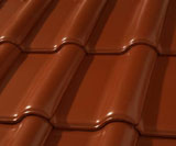 Dachwka ceramiczna jest ciszym pokryciem dachowym w porwnaniu z konkurencyjn dachwk cementow.