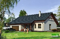 Oferta gotowych projektw domu jest w Polsce bardzo bogata. Na zdjciu gotowy projekt domu DOM ROZSDNY zaprojektowany przez Biuro Projektowe NNDOM.
