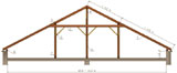 W wibie o konstrukcji patwiowo-jtkowej dachu dwuspadowego, patew podpiera jtki.