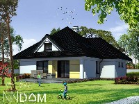 Projekt domu jednorodzinnego DOM DOPASOWANY XL